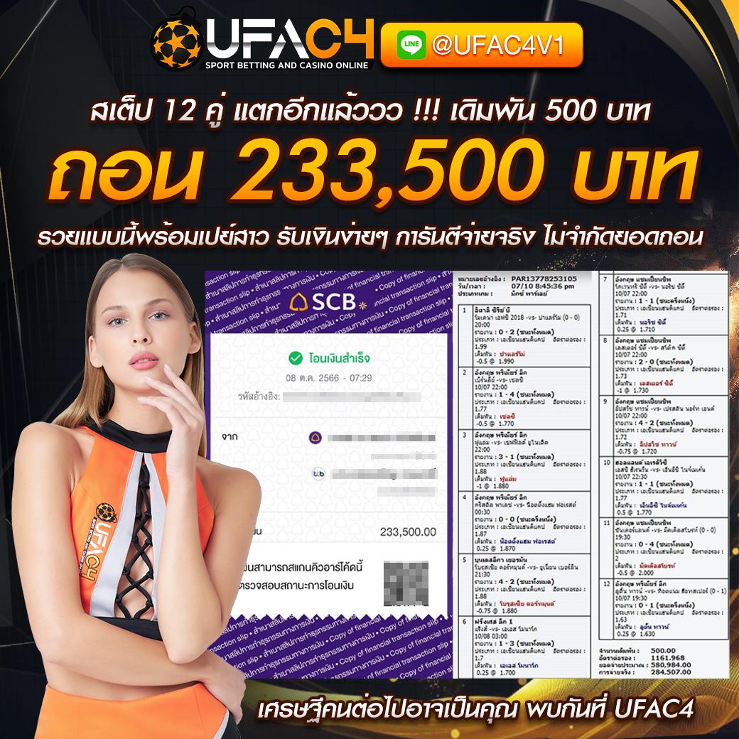 ufa1234 คาสิโนออนไลน์ครบวงจร เดิมพันง่าย กำไรไว มั่นคง